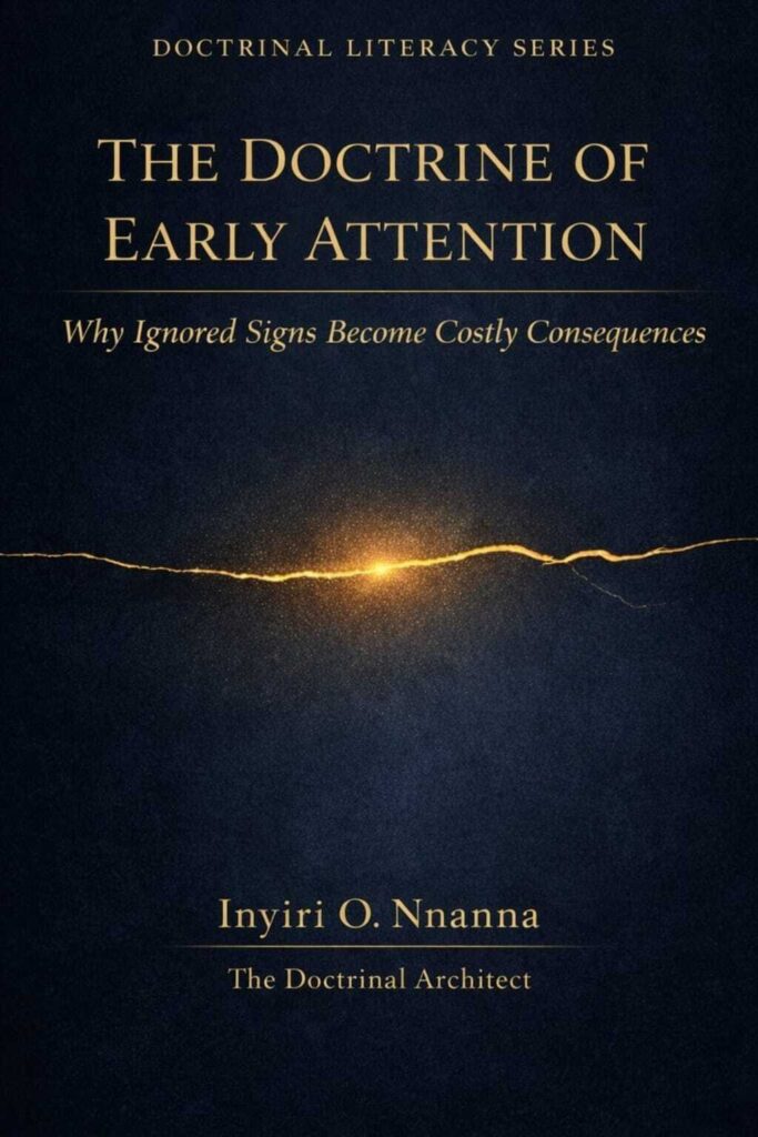THE DOCTRINE OF EARLY ATTENTION