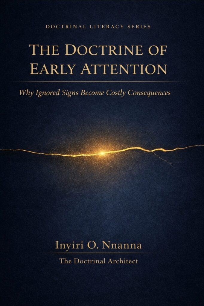 THE DOCTRINE OF EARLY ATTENTION